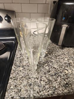 Baseball Pilsner Glasses (3x)