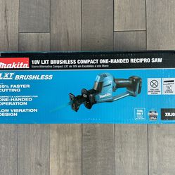Brand New Makita 18V LXT Lithium-lon Brushless Cordless Compact Recipro Saw (Tool Only)