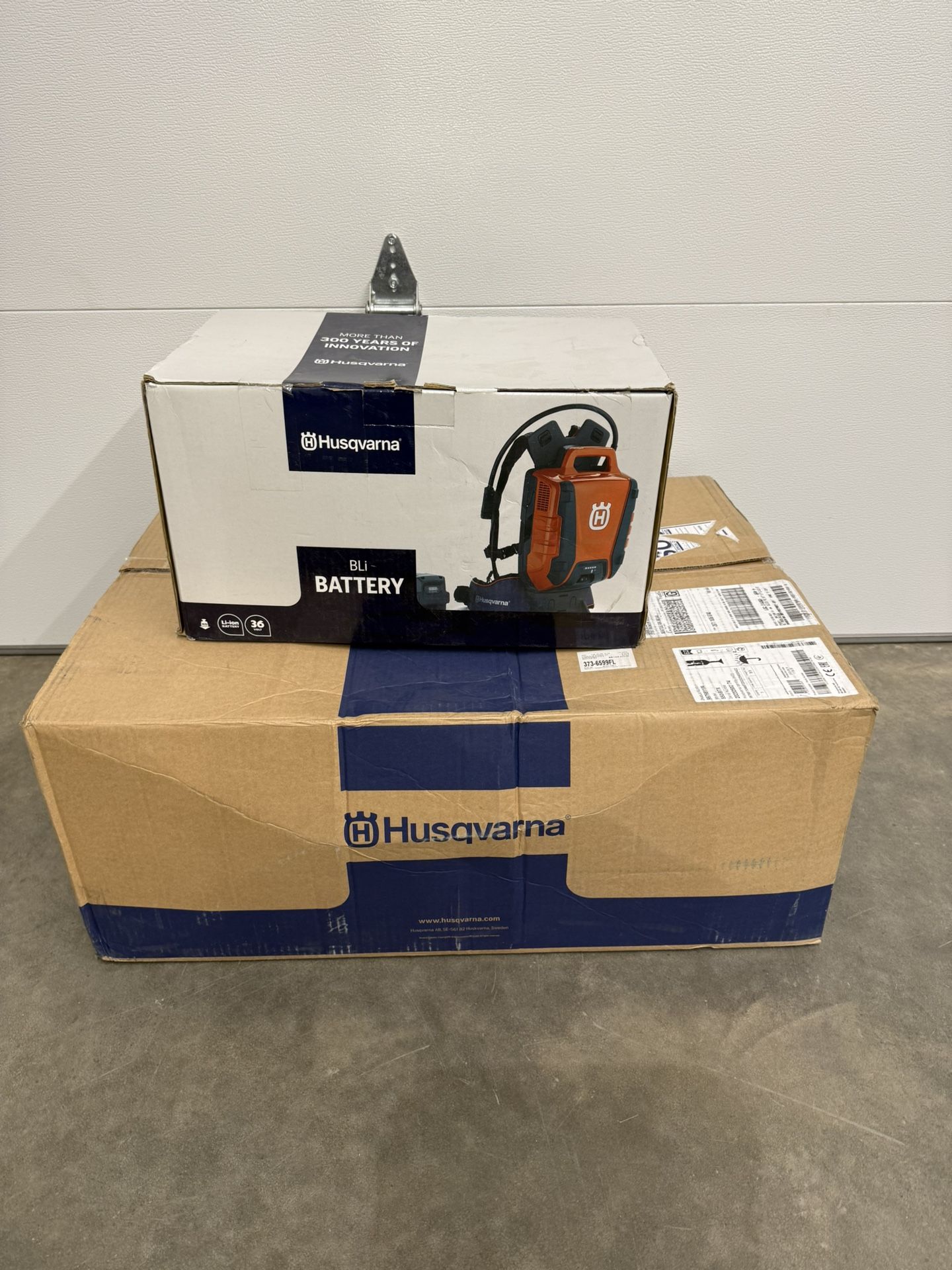 Husqvarna 550iBTX (battery and charger included) $1919.99 plus tax at Husqvarna website This backpack battery is compatible with all 40 V tools like