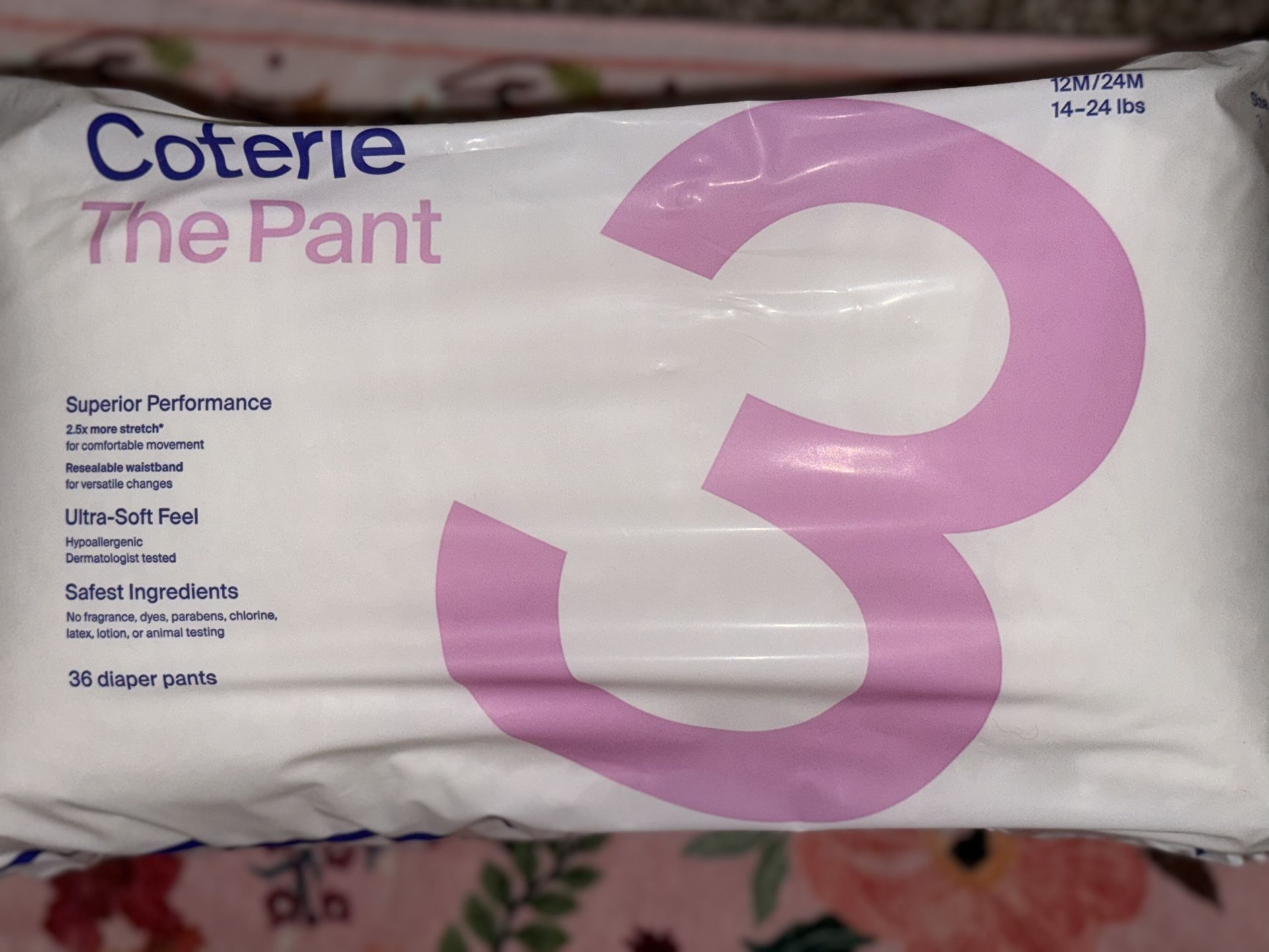 Coterie Diaper Pant (like A Pull Up)
