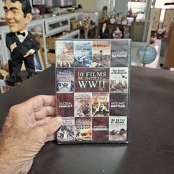 "NEW " Volume 1 Of 10 Films Over 8 Hrs Of Big Battles Of WWII - DVD Video
