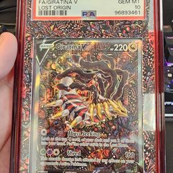 Giratina 186 Alt Art PSA 10 GEM MINT