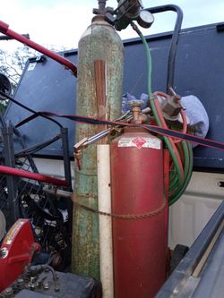 Acetylene oxygen tank torqh set