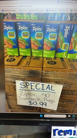 Special ziploc bag sandwich bag $0.99