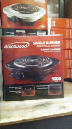 Single electric stove. Estufa Electrica