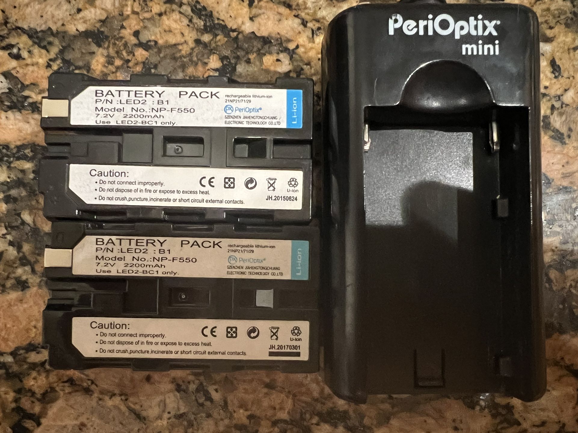 Perioptix Mini Battery Pack X2