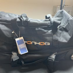 Rolling Duffle Bag with Wheels, 40L Large Travel Duffel Bag with Shoe Compartment Brand New Water Restraint 