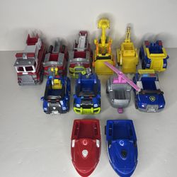 Paw patrol vehicle bundle