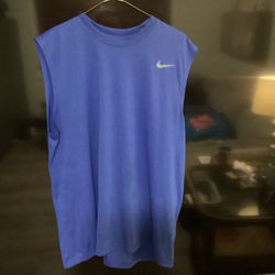 Nike Tee Sleeveless  Blue XL  Men’s $6