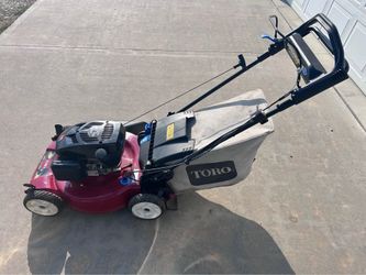 Toro 22” self propelled push mower