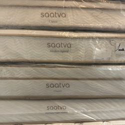 Luxury Saatva & Tempur-Pedic Mattresses – 50-80% Off!     •    Brand New, Minor Blemishes (Nothing That Affects Comfort)     •    King, Queen, Full, T