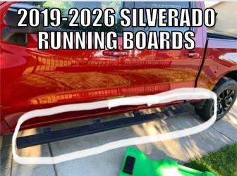 2024 sil ver ado running boards steps