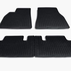 2021 Tesla Model s All Weather Floor Mats 
