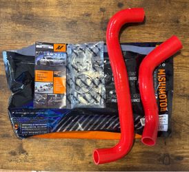 Mishimoto Red Silicone Radiator Hose Kit