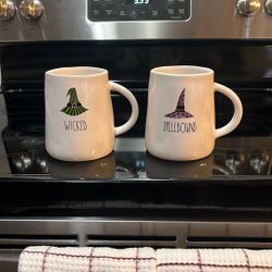 Rae Dunn Holloween Mugs