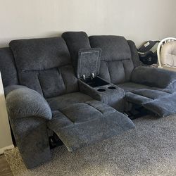 Two Seat Reclining Couch