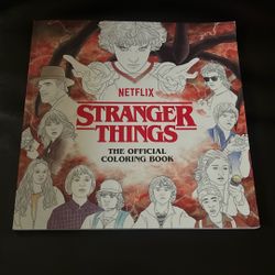 Stranger Things Coloring Book Never Used 