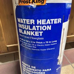 Frost King Water Heater Insulation Blanket 48" X 72" New in Bag