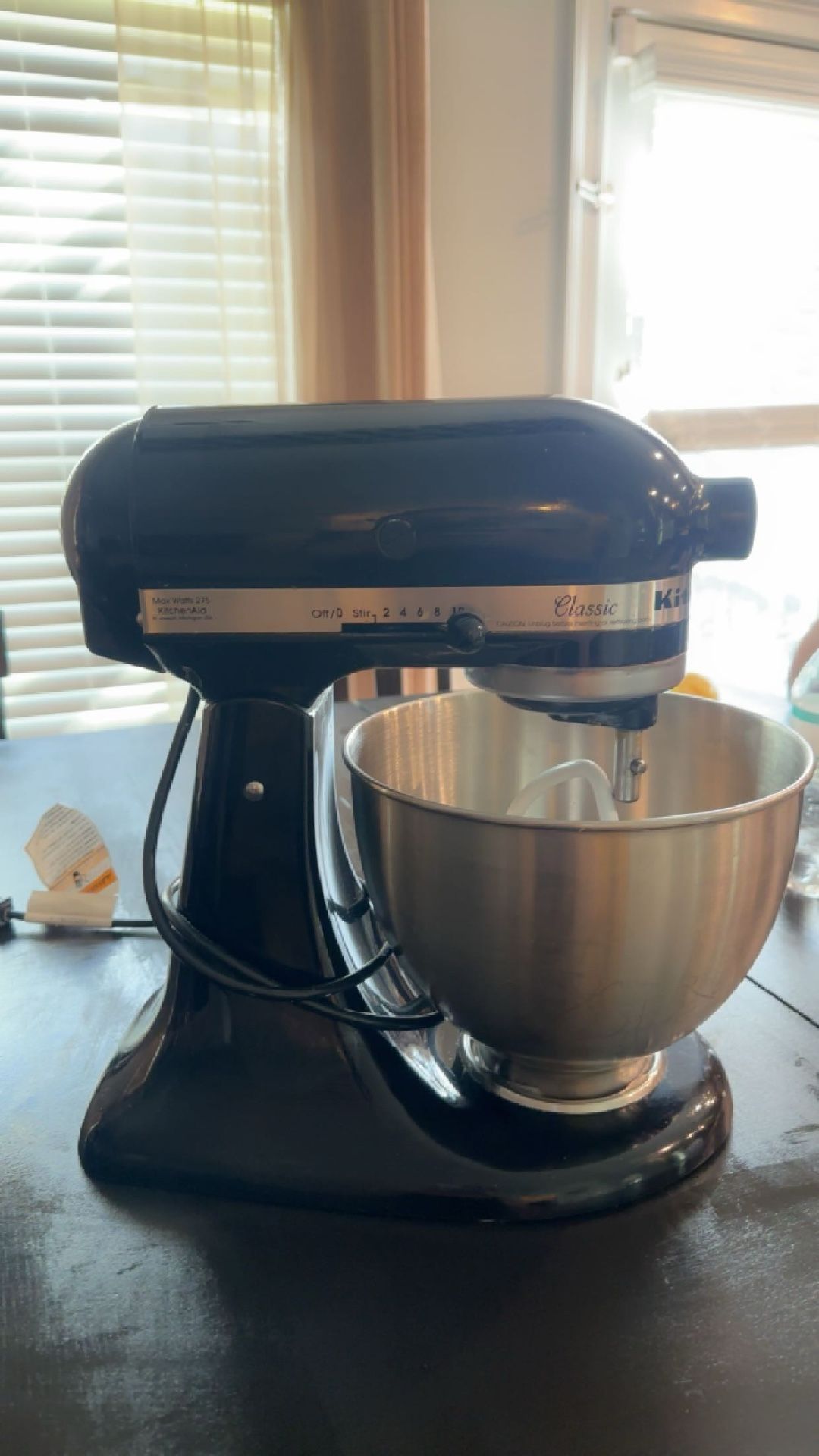 KitchenAid Classic Series 4.5qt Tilt-Head Stand Mixer - K45SSOB - Onyx Black 4.8 out