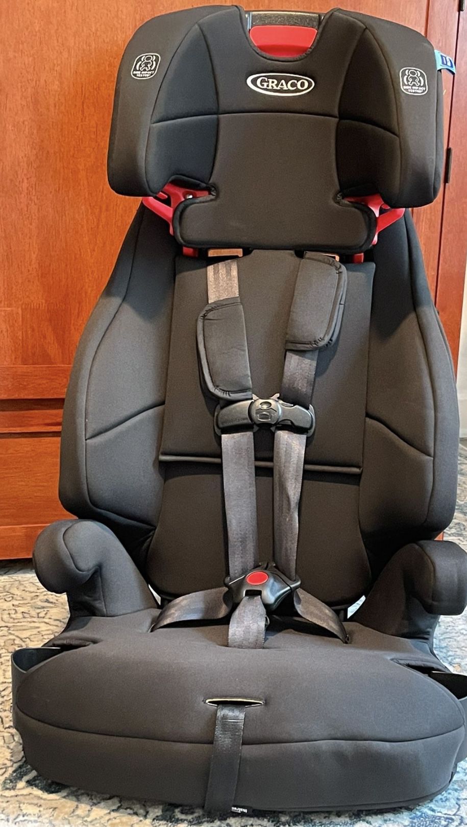 GRACO 3-STEP CAR SEAT new in condition