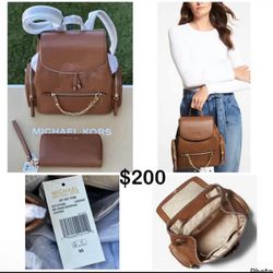 Coach and Michael Kors Backpacks (used and new)/mochilas autenticas $165-200