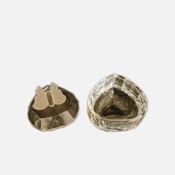 Swarovski Silver Crystal Heart shaped treasure box 