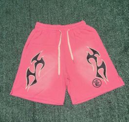Pink Hellstar shorts
