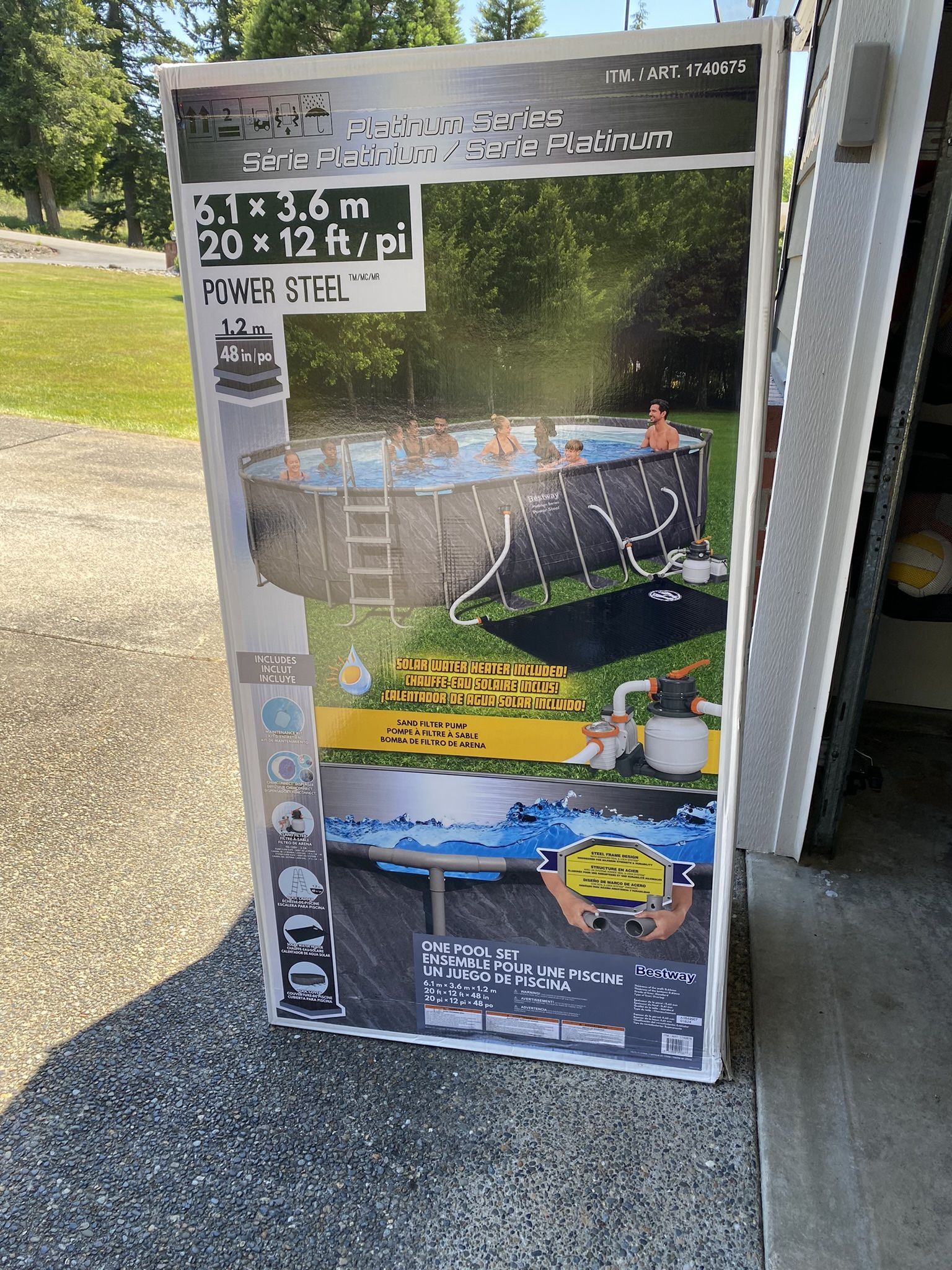 Bestway Pool 20’ x 12’ x 48”