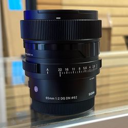 Sigma 65mm F2 For Sony 
