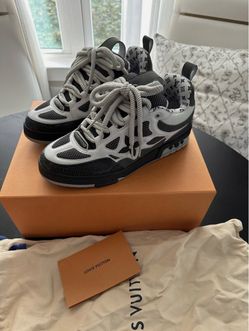 Louis Vuitton Skate Sneakers Black White