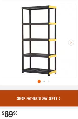 HDX 5 tier shelves