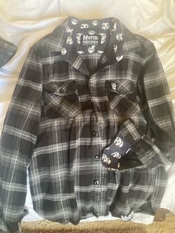 Misfits x Middle of Beyond Flannel Shirt size M