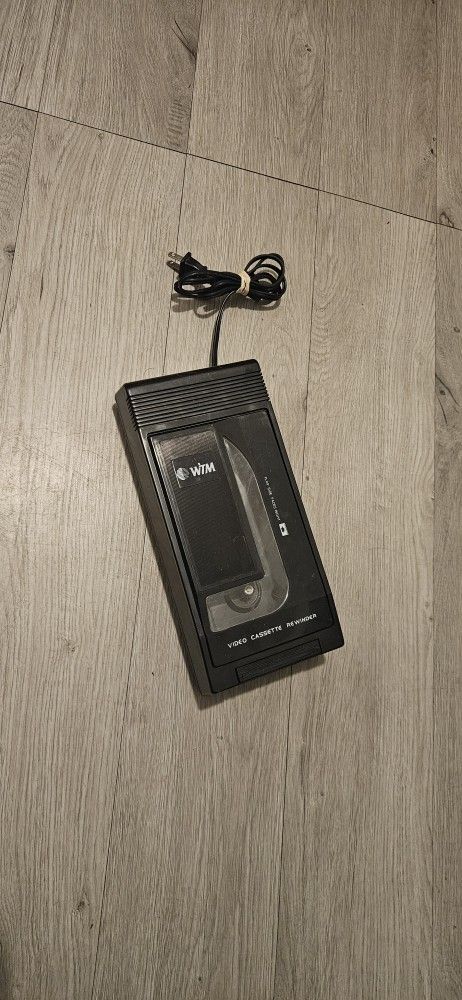 Vhs Video Cassette Tape Rewinder Wtm Brand