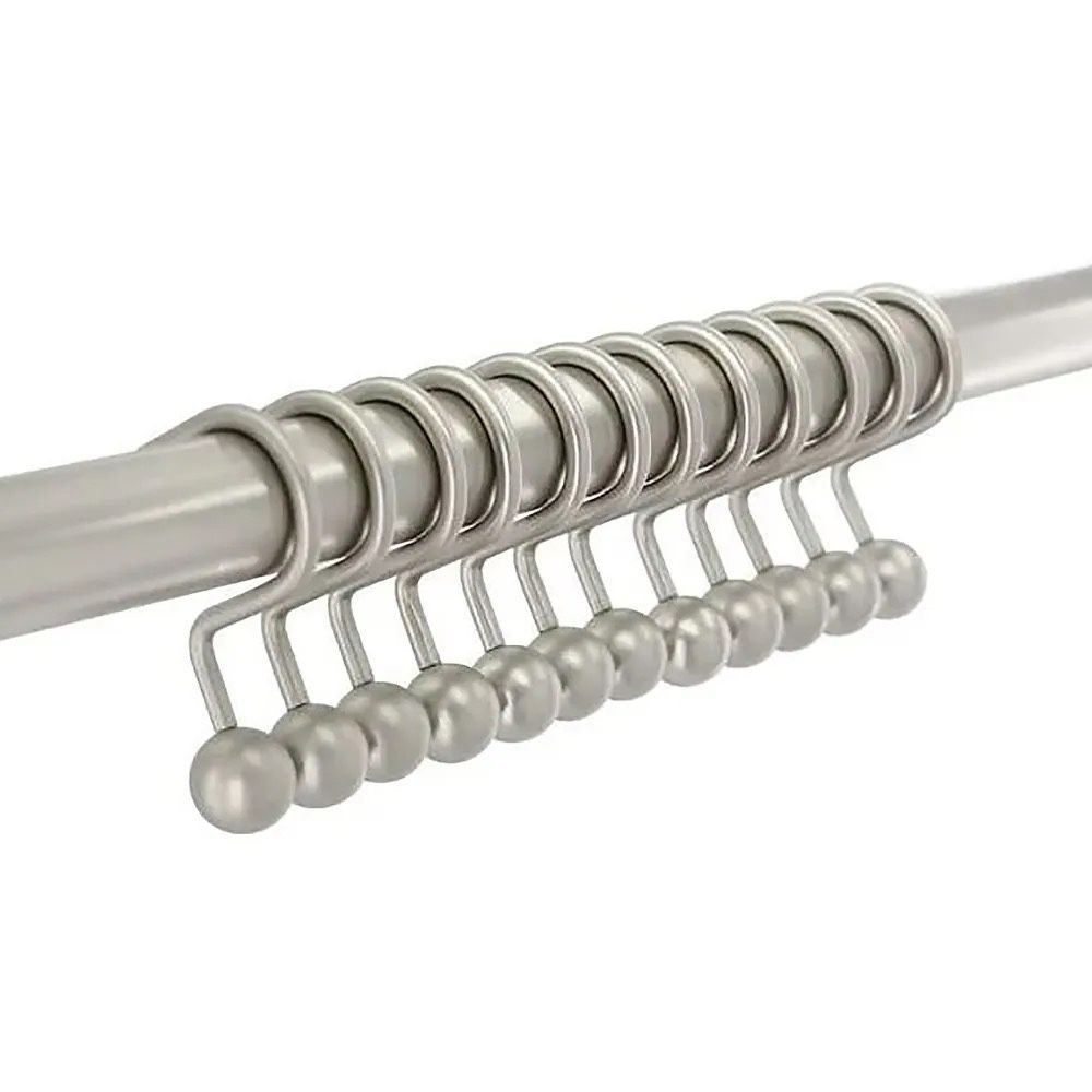 Premium Shower Curtain Hooks (12)