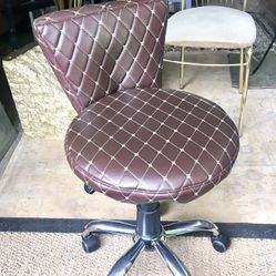 Modern Desk Chair/Artist Chair/Swivel Chair W/Leather Cover!