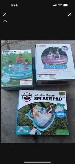 Two new pools and a splash pad