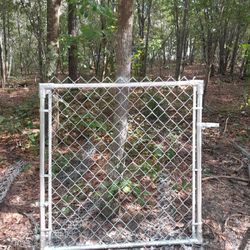 Restored 4ftx4ft Walk Gate For CHAINLINK FENCE