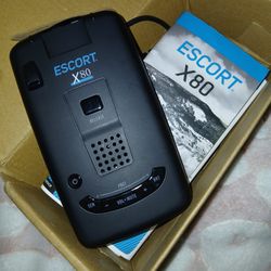Escort  X80 Lasar Radar Detector