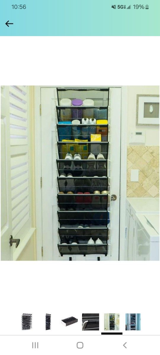 Over The Door Shoe Organizer 