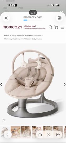 Momcozy Electric Baby Swing