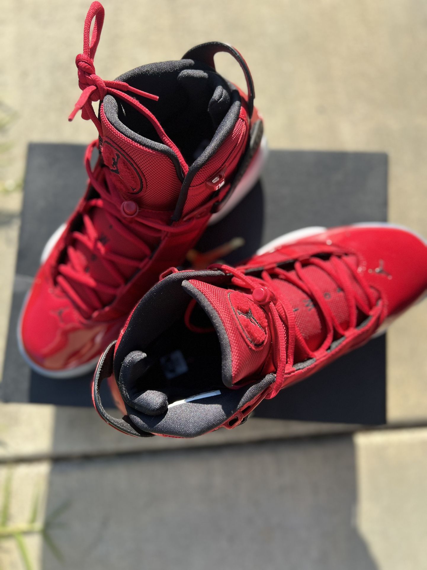 Jordan 6 Rings Gym Red