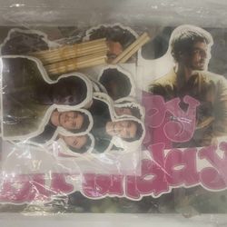 PEDRO PASCAL Banner Cupcake Toppers Party Supply Set