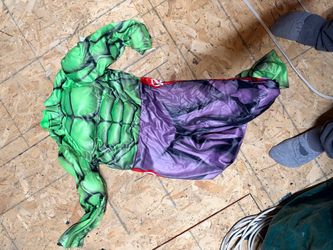 Hulk boys costume 7-8