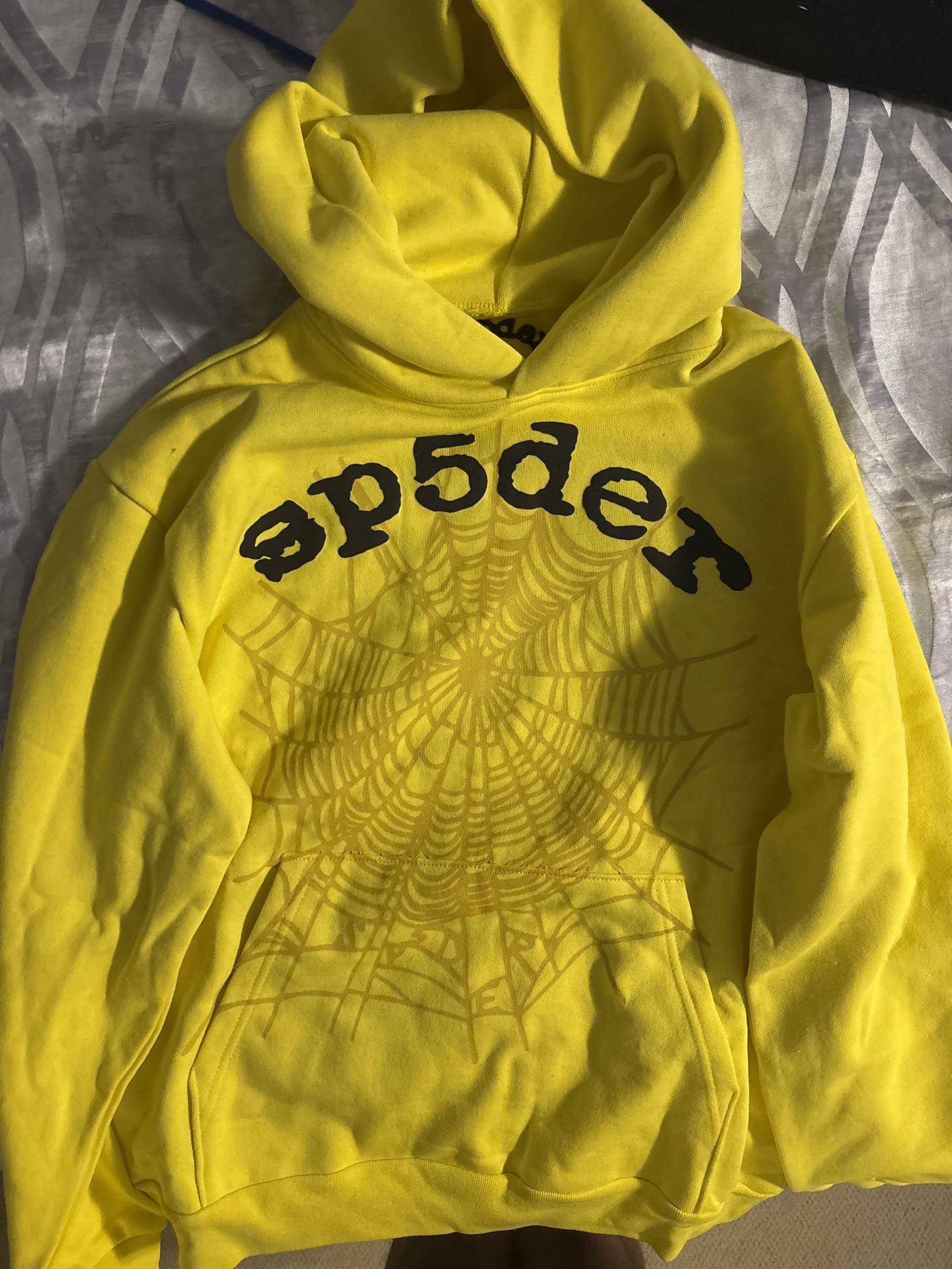 Legacy Sp5der Hoodie Yellow Size M ( Brand New Authentic)