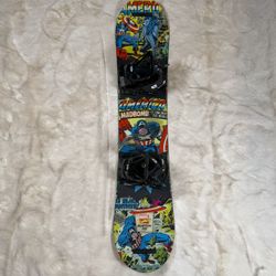 Burton Chopper LTD Marvel Captain America Snowboard Little Kids 110cm