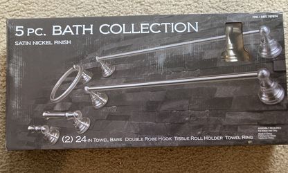 5 Piece Bathroom Set 