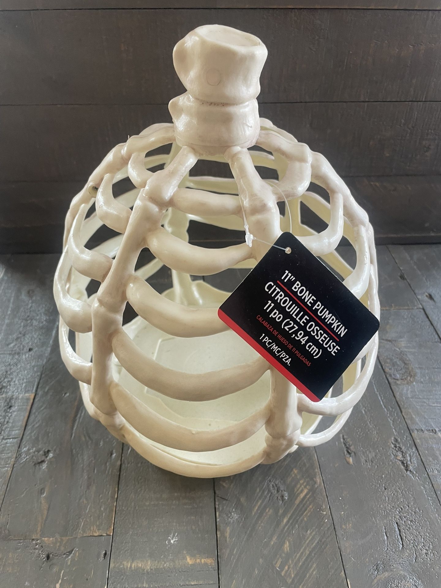 NEW - Giant Pumpkin Skeleton - Plastic