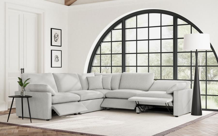 New Modular Power Reclining Sectional 6 PCS 