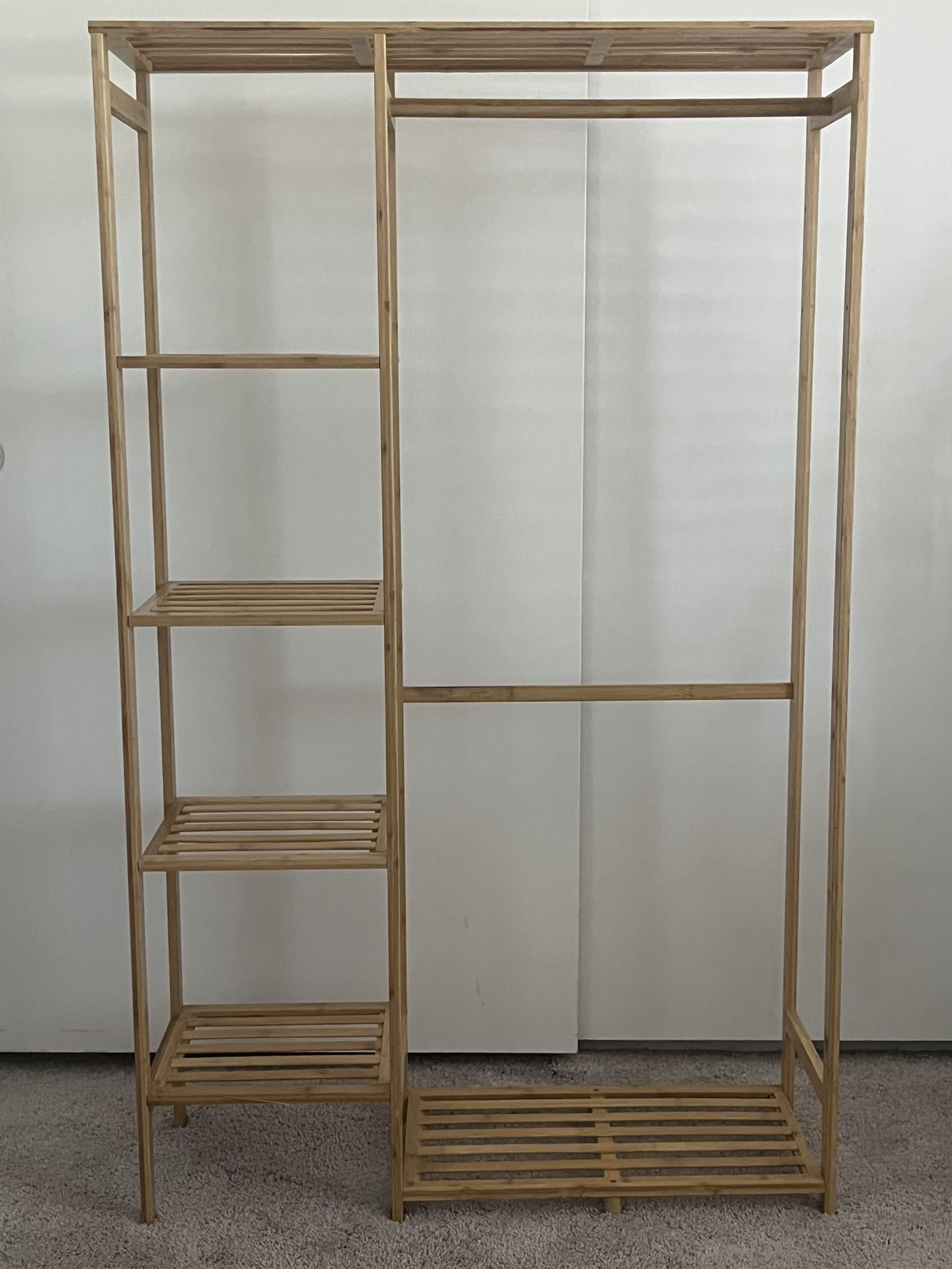 Bamboo Clothing Or Plant Stand