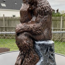 The Bigfoot Thinker Statue